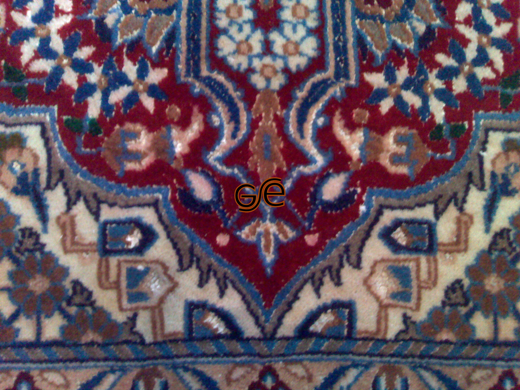 Galleria s. emiliano lavaggio restauro tappeti Tappeto persiano blu